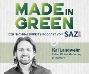 Kai Landwehr, Head of Global Marketing der NGO Myclimate.
 Kai Landwehr von Myclimate.